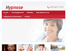 Tablet Screenshot of hypnoselavalblais.ca